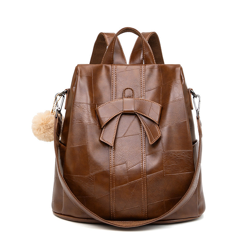 Versatile Bow-Accent Backpack