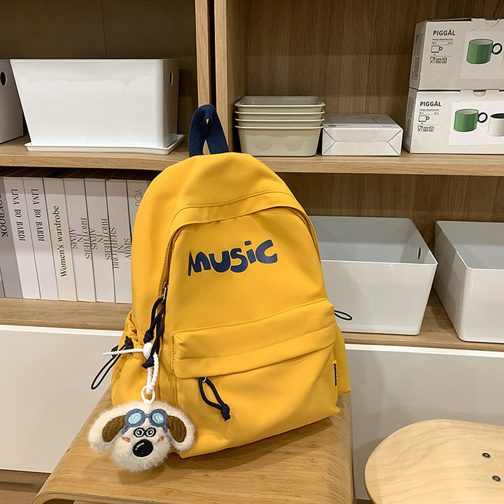 Casual Music-Themed Backpack Stornfield
