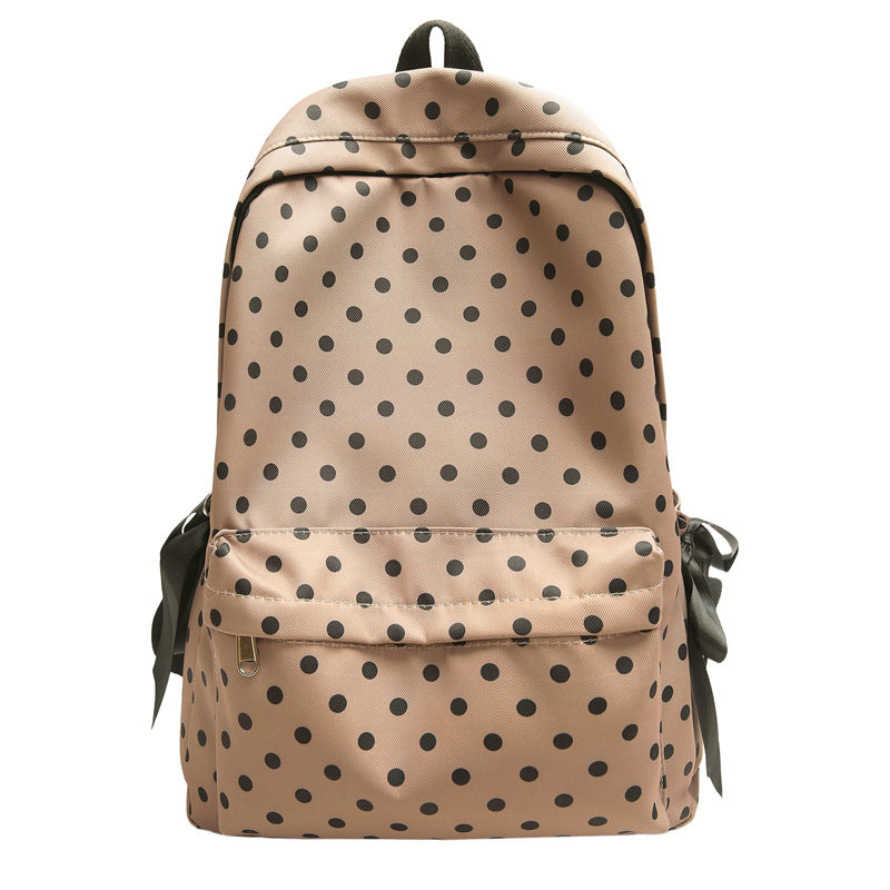 Fun Polka Dot Casual Backpack Stornfield