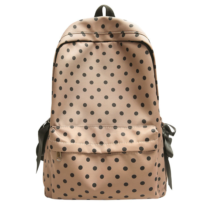 Fun Polka Dot Casual Backpack Stornfield
