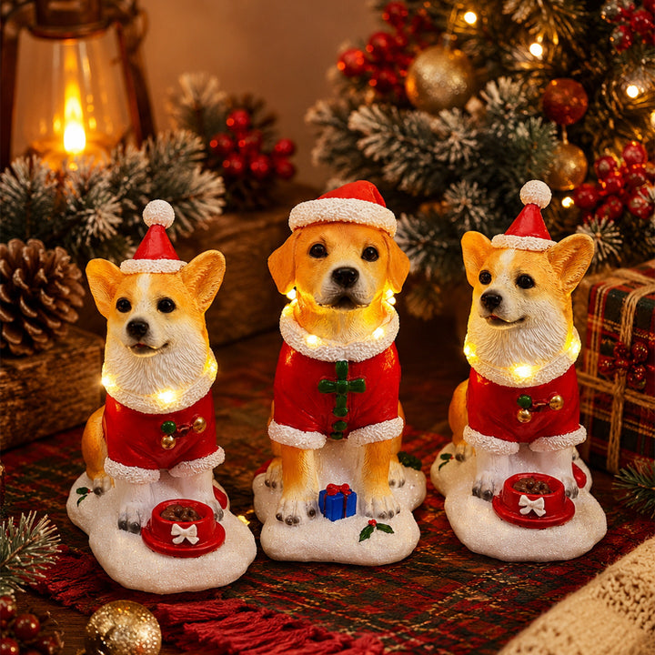 Decorative Christmas figure in dog design Stornfield