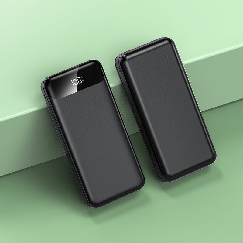 Portable power bank with intelligent LED display and fast charging Stornfield
