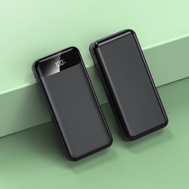 Portable power bank with intelligent LED display and fast charging Stornfield