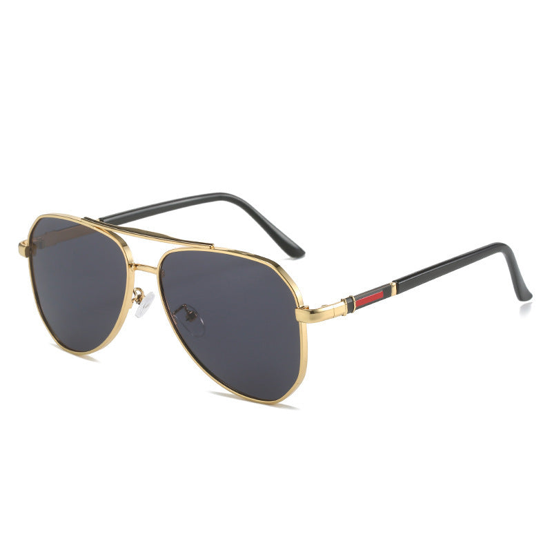 Women's designer sunglasses with oval frame and luxurious accents Stornfield