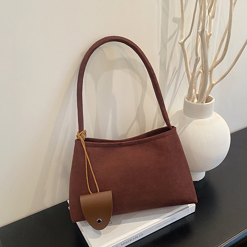 WoTextured Fabric Shoulder Bag Stornfield