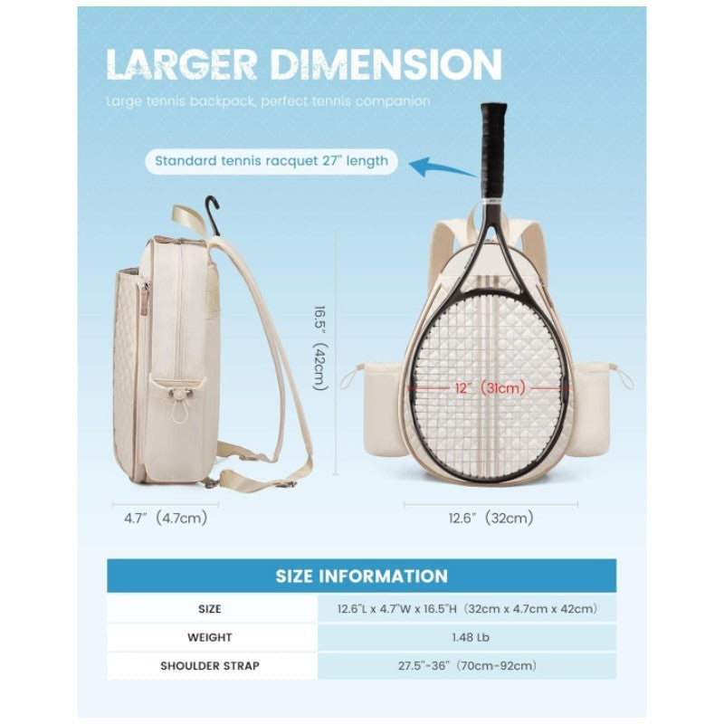 Stylish Tennis Racket Backpack Stornfield