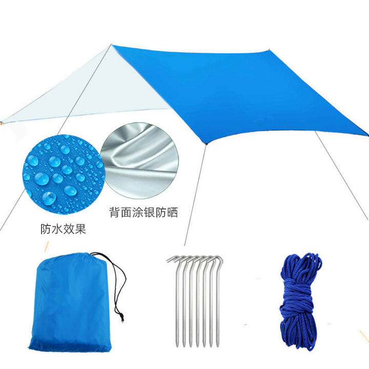 Waterproof Sun Sail With Robust Mounting Set Stornfield