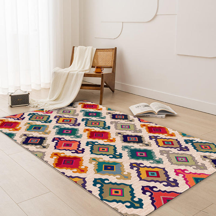 Geometric Bohemian Area Rug