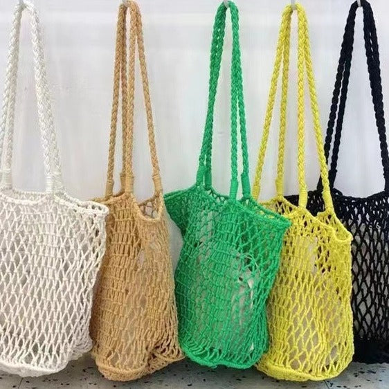 Hand-knotted net bag Stornfield