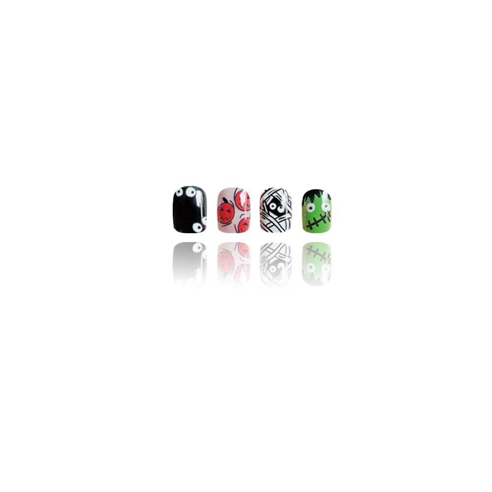 Halloween Artificial Nail Set with Creative 3D Designs Stornfield