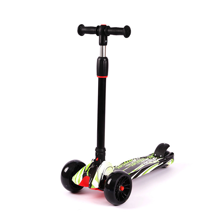 Colorful Graphic Kick Scooter Stornfield