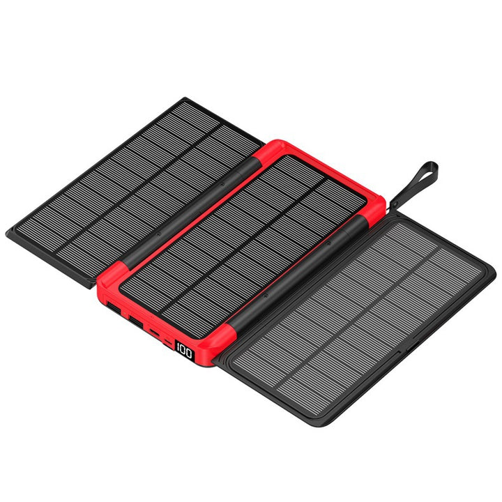 Portable Solar Power Bank with Multifunctional Charging Function Stornfield
