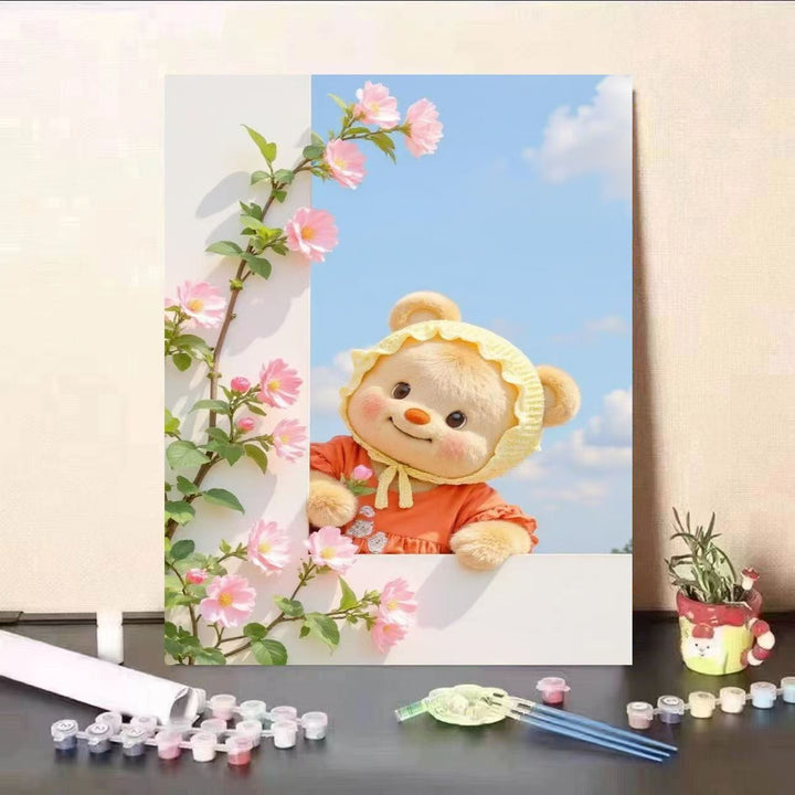 DIY Playful Bear-Themed Painting Kit Stornfield