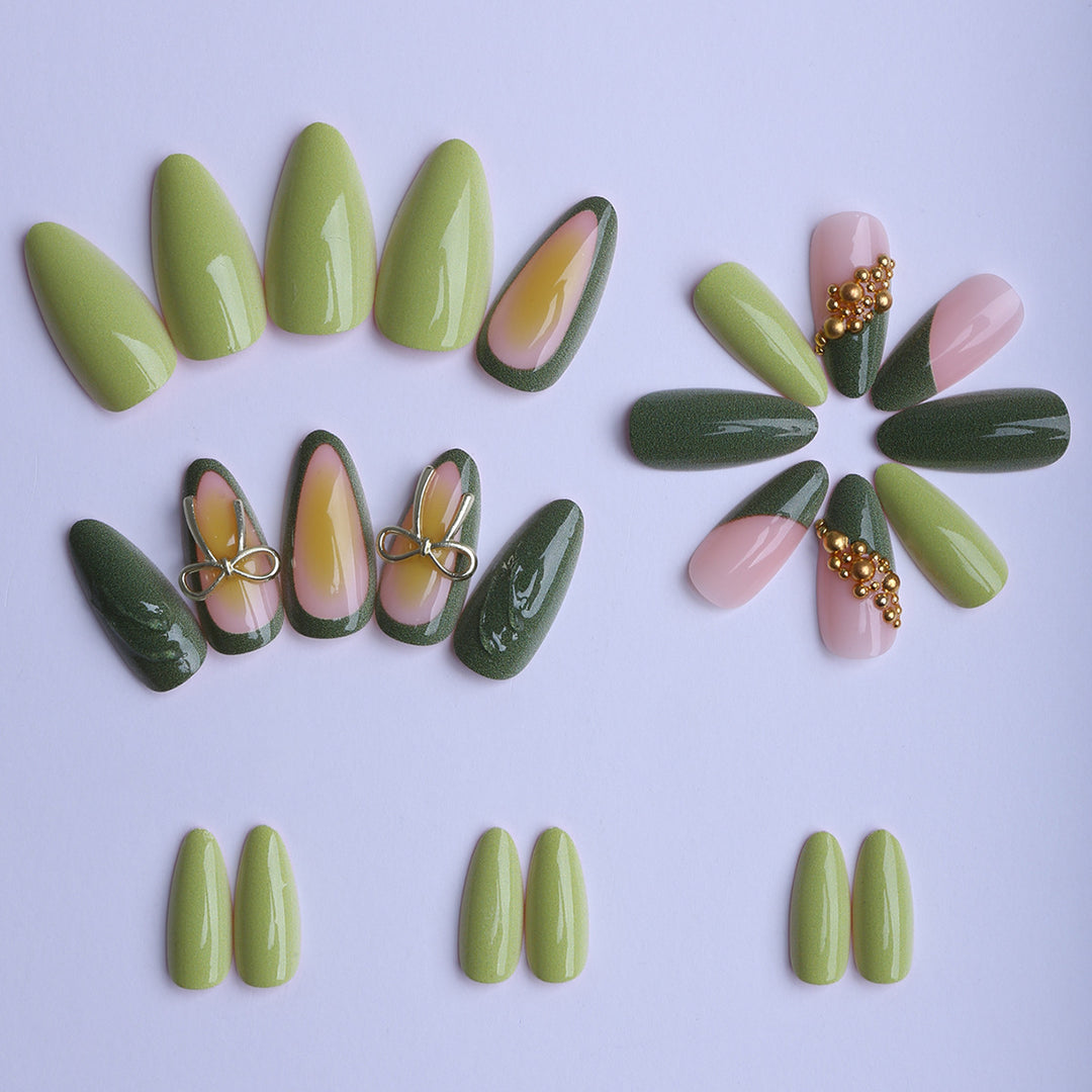 Artificial Fingernails with Creative Accents Stornfield