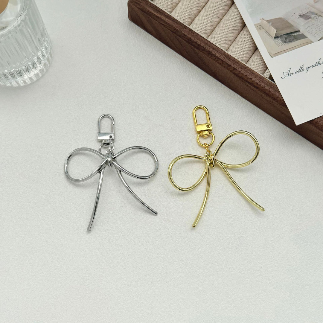 Elegant Bow-Shaped Keychain Stornfield