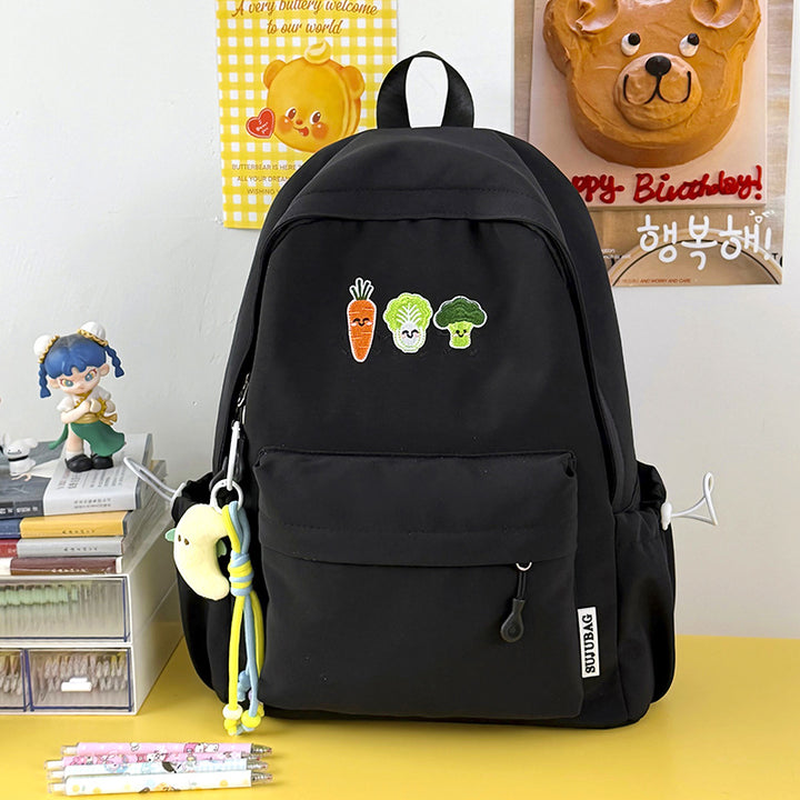 Casual Animated Vegetable-Themed Backpack Stornfield