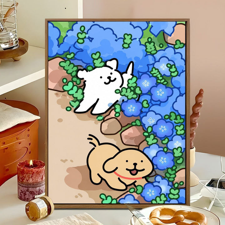 Cute Animal-Themed Swing Wall Art Stornfield
