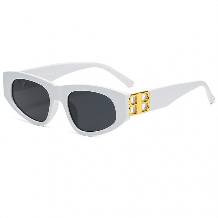 Elegant Futuristic Frame Sunglasses Stornfield