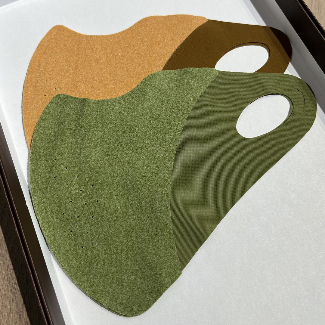 Contoured Neoprene Reusable Face Mask with Breathable Perforated Panel Stornfield