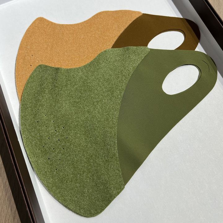 Contoured Neoprene Reusable Face Mask with Breathable Perforated Panel Stornfield