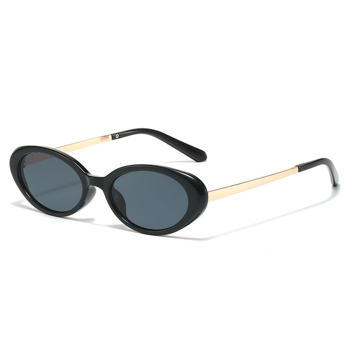 Retro-Inspired Oval Frame Sunglasses Stornfield 1787812326