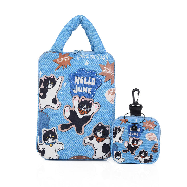 Stylish laptop cover with cute dog design Stornfield
