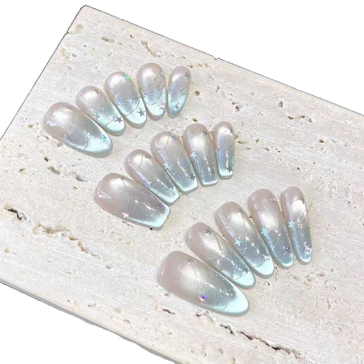 Premium Glitter Press-On Nail Tips Stornfield