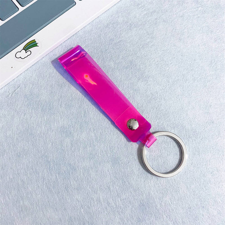 Colorful Iridescent Acrylic Keychain Stornfield