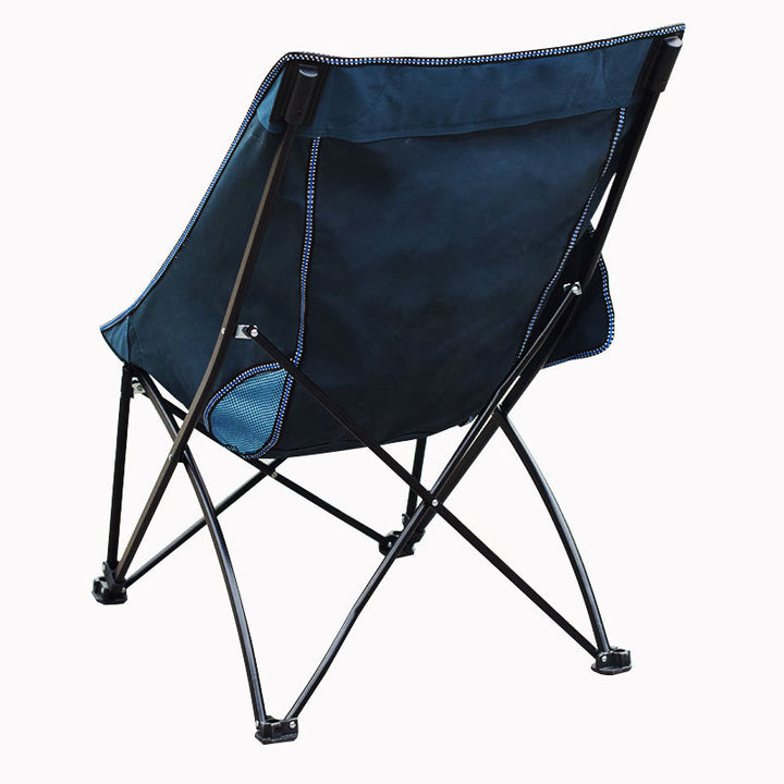 Ladies Comfortable Outdoor Folding Chair with Mesh Upholstery Stornfiled