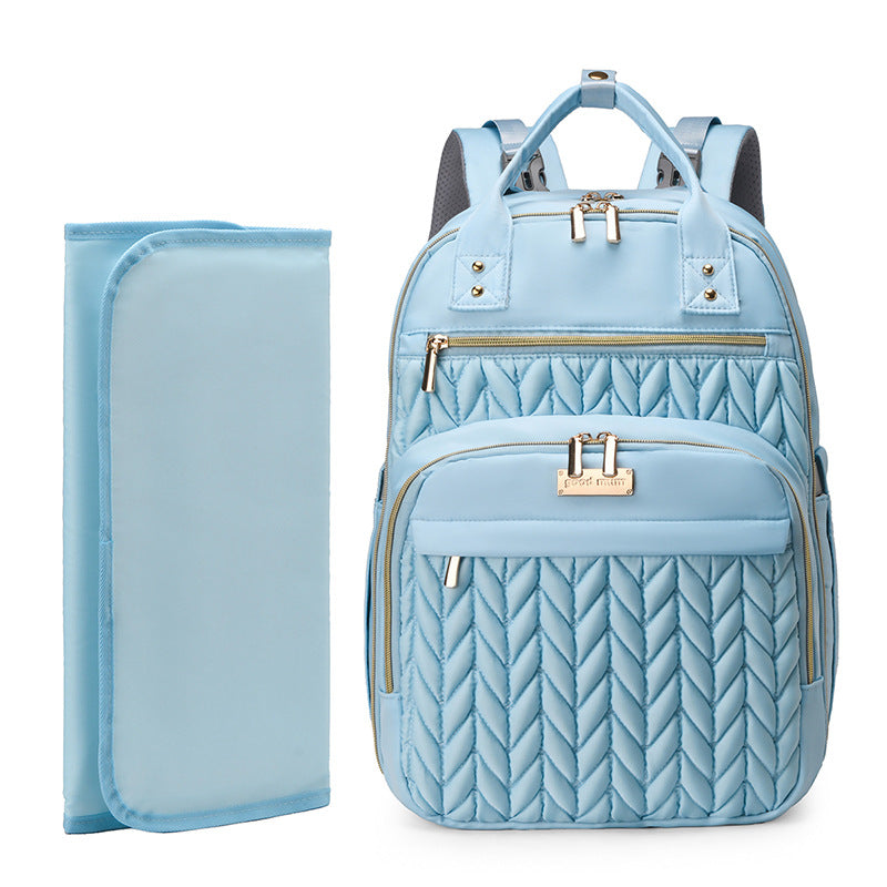 Stylish Quilted Diaper Backpack Stornfield