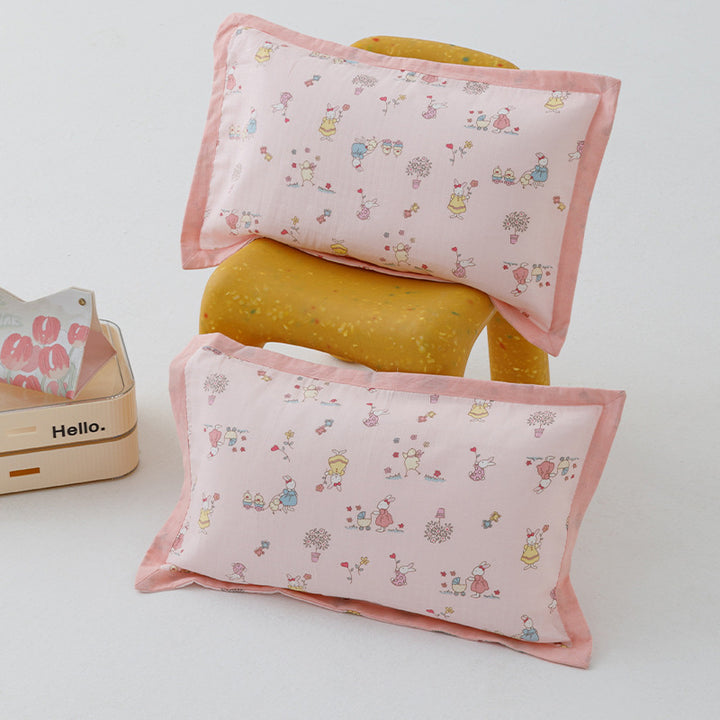 Decorative Cotton Muslin Dinosaur Pillow Cover