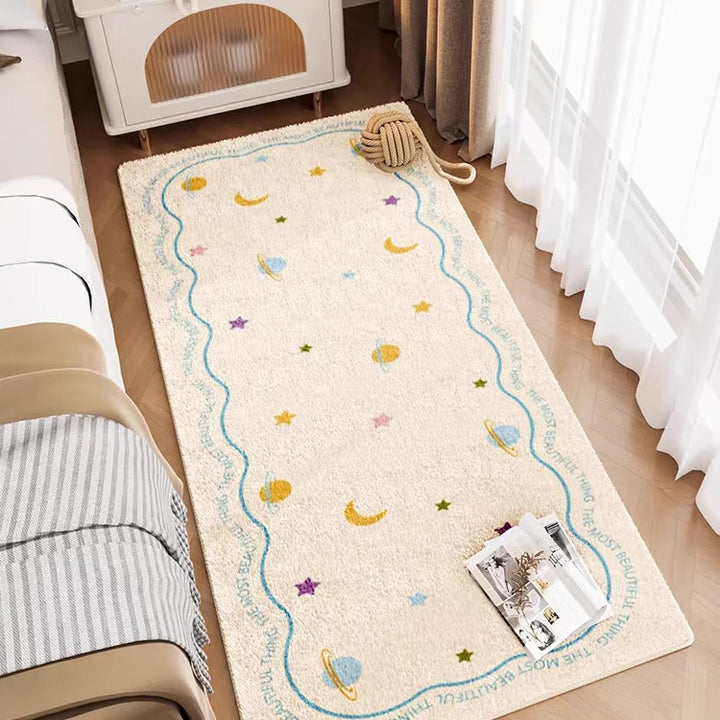 Plush Dotted Area Rug Stornfield