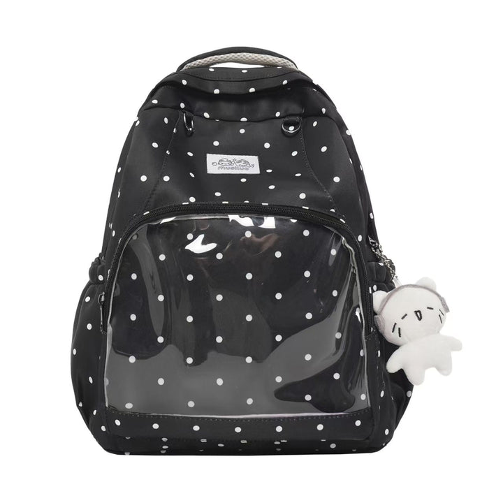 Polka Dot Patterned School Backpack Stornfield