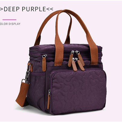Insulated Multi-Compartment Lunch Tote Stornfield