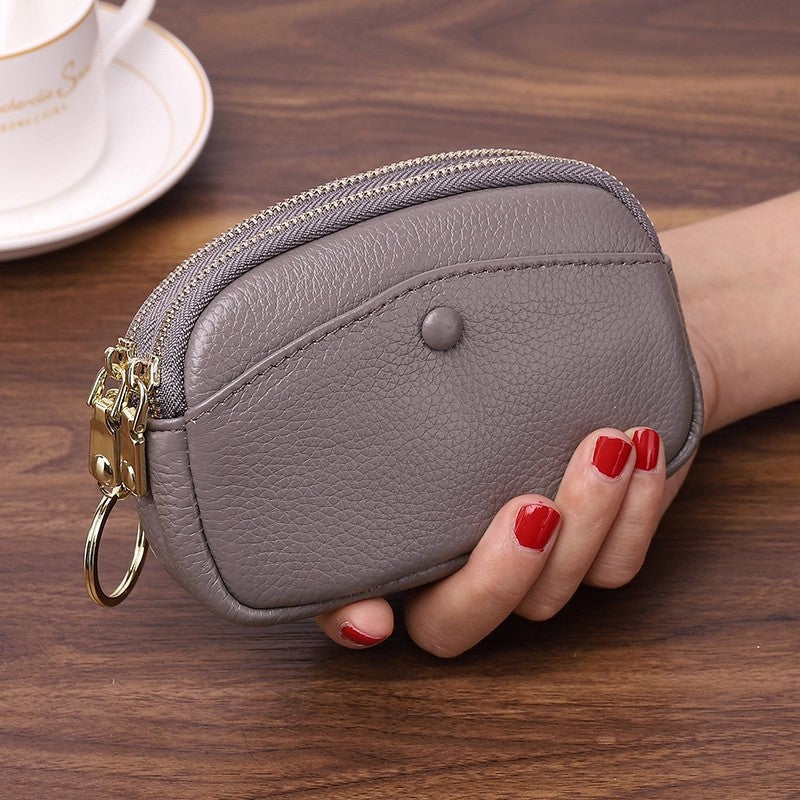 Compact Leather Coin Pouch Stornfield