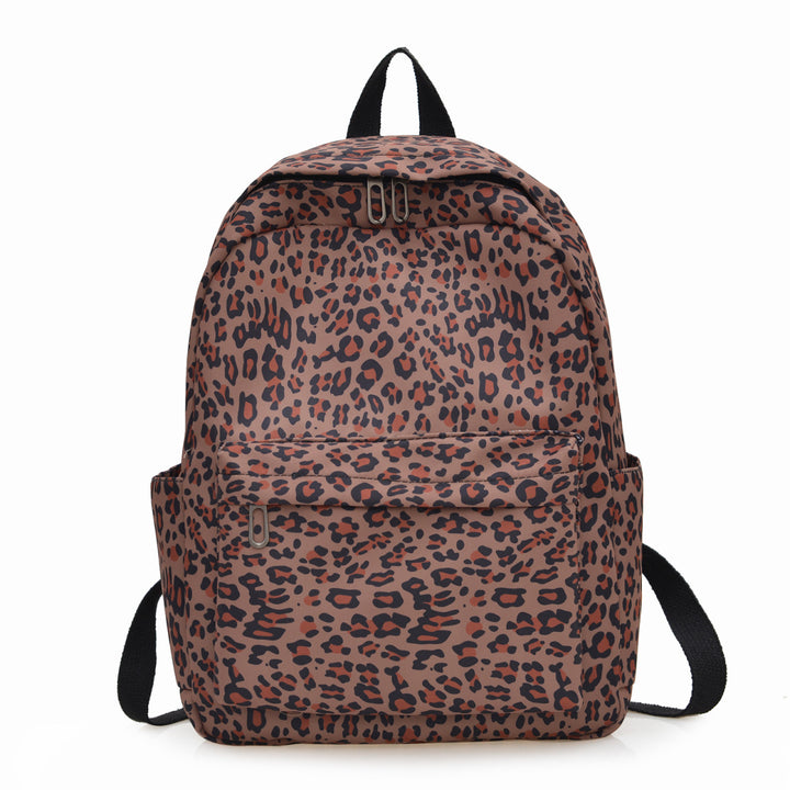 Stylish Backpack in Leopard Print Stornfield