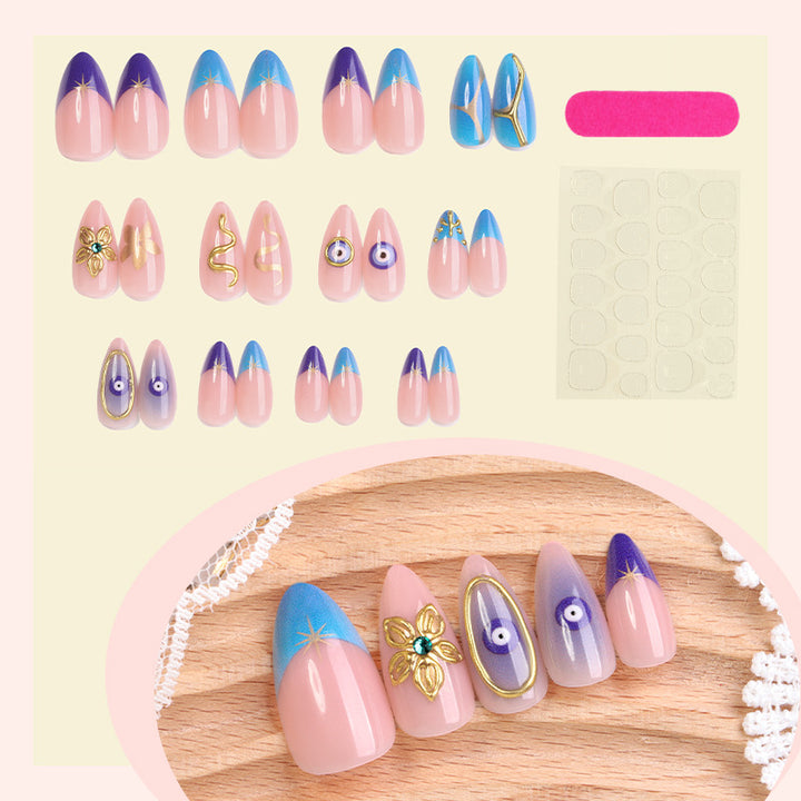 Artistic Press-On Nail Art Collection Stornfield