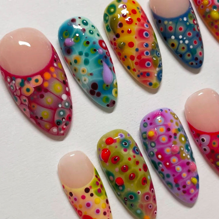 Artistic Fantasy Press-On Nail Set Stornfield