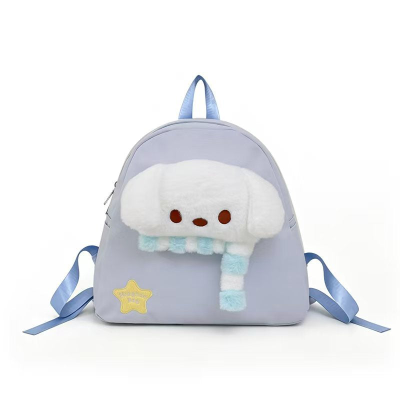 Backpack with Cute Animal Design and Soft Plush Stornfield