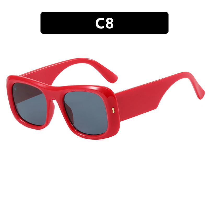 Women's oversized square sunglasses with a wide frame and polarized lenses Stornfield