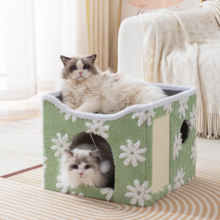 Cozy Plush Cat Hideout Stornfield