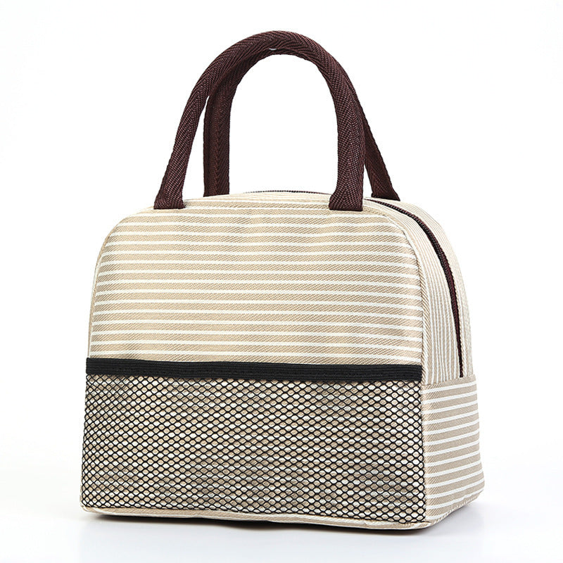 Insulated Striped Lunch Bag Stornfield
