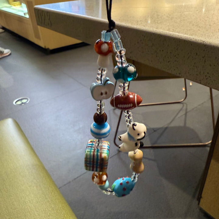 Handcrafted Beaded Charm Lanyard Stornfield