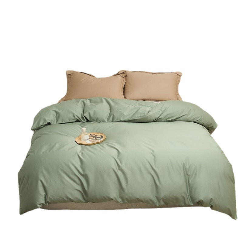 Cotton Renforcé Duvet Cover with Soft Touch Finish and Hidden Zipper