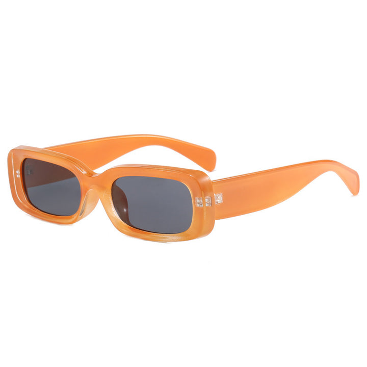 Women's fashionable sunglasses with rectangular style and UV protection Stornfield