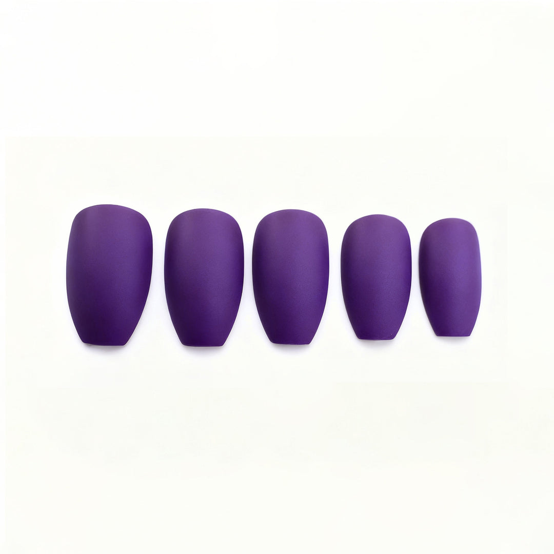 Elegant Matte Almond-Shaped Nail Enhancements Stornfield