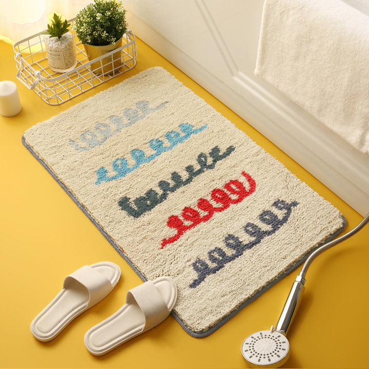 Plush Decorative Bath Mat