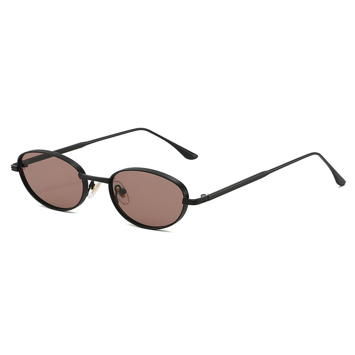Fashion-Forward Oval Frame Sunglasses Stornfield