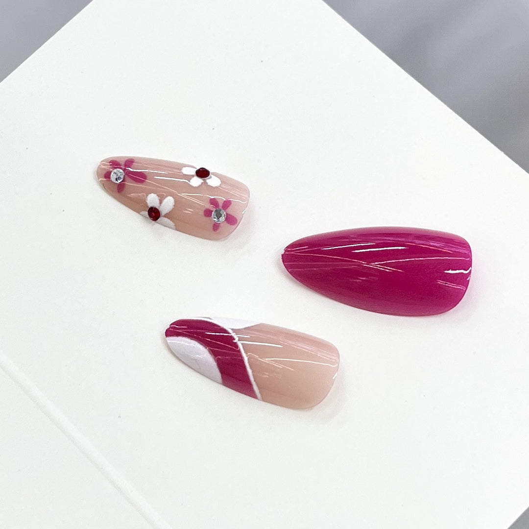 DIY Decorative Press-On Nail Set Stornfield
