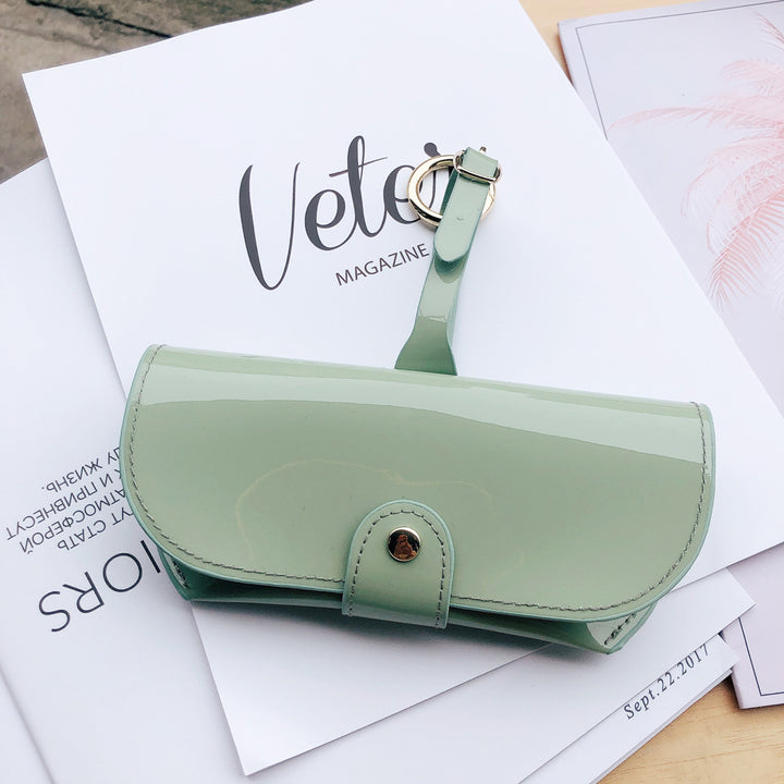 Stylish Patent Leather Eyeglasses Case Stornfield